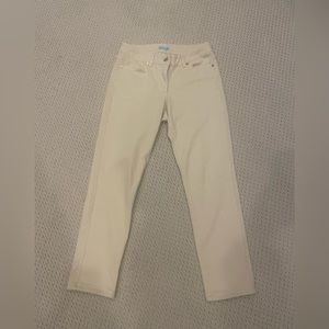 J McLaughlin Cream-Colored Jeans.